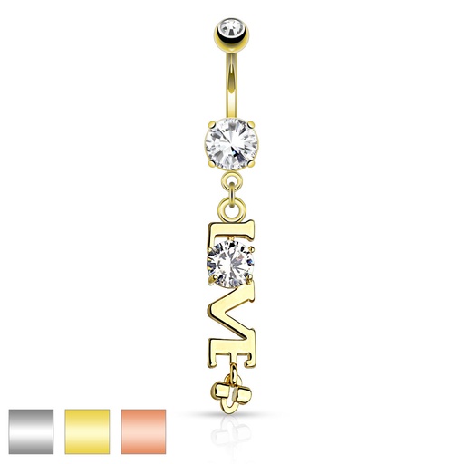 Barbell navel N15160 (LOVE)